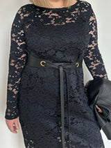 Kiedo Black Corset Belt